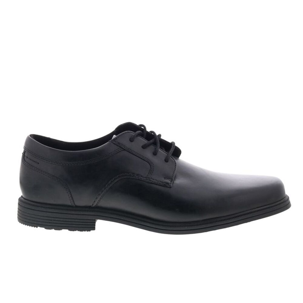 Rockport Mens Robinsyn Waterproof Black Shoes (NWT)